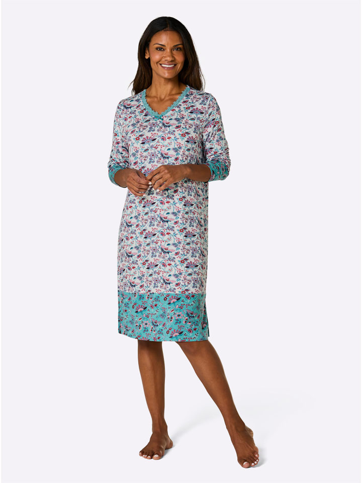 Ночная рубашка с принтом океан цвета экрю WITT WEIDEN
Ночная рубашка с принтом океан цвета экрю WITT WEIDEN