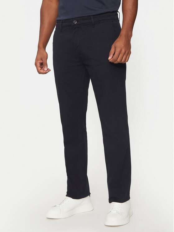 Тканевые брюки стандартного кроя Guess, синий
Тканевые брюки стандартного кроя Guess, синий