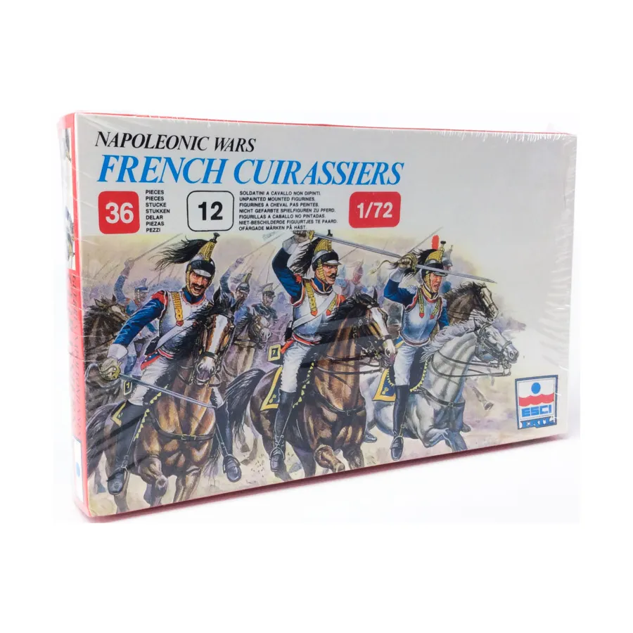 Французские кирасиры, Napoleonic Wars (1:72) (ESCI)
Французские кирасиры, Napoleonic Wars (1:72) (ESCI)