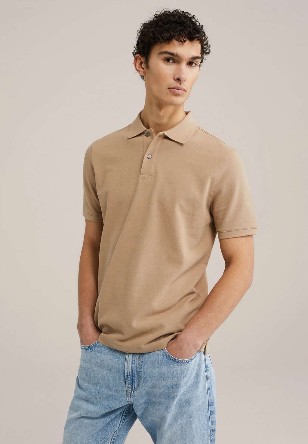 Рубашка поло FUNDAMENTALS WE Fashion, бежевый
Рубашка поло FUNDAMENTALS WE Fashion, бежевый