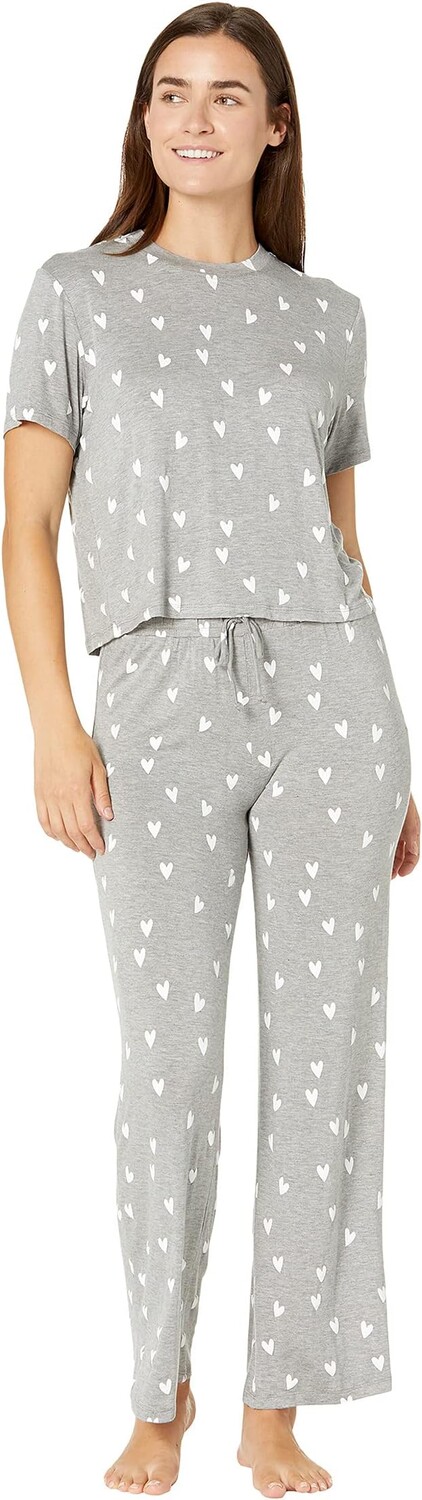 Полностью американский пижамный комплект из джерси Honeydew Intimates, цвет Heather Grey Hearts
Полностью американский пижамный комплект из джерси Honeydew Intimates, цвет Heather Grey Hearts