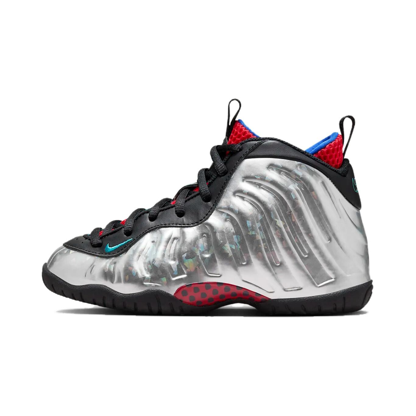 Детские баскетбольные кроссовки Nike Little Posite One PS, Metallic silver/black
Детские баскетбольные кроссовки Nike Little Posite One PS, Metallic silver/black