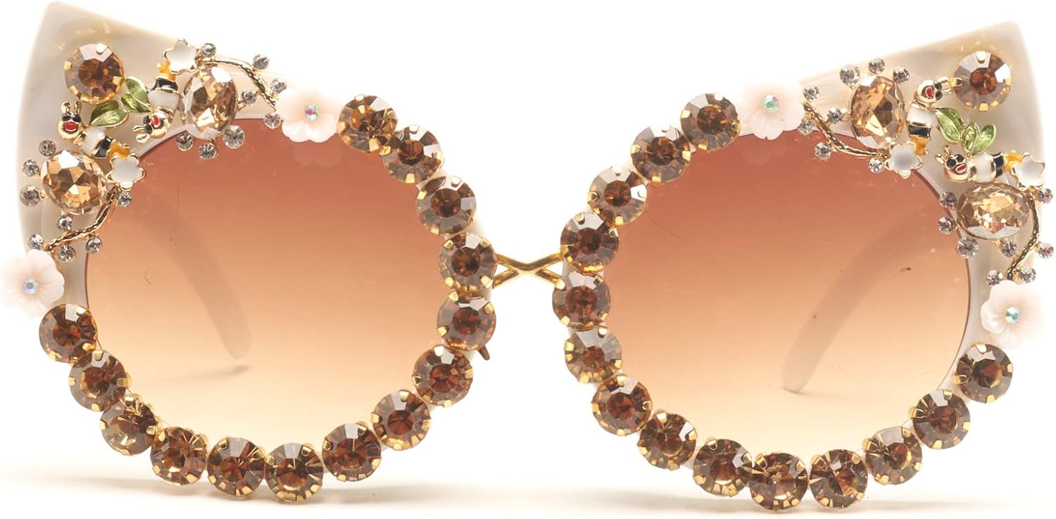 Крупные солнцезащитные очки с бриллиантами, женские солнцезащитные очки «кошачий глаз» со стразами, винтажные женские сверкающие солнцезащитные очки для вечеринок mincl, White
Крупные солнцезащитные очки с бриллиантами, женские солнцезащитные очки «кошачий глаз» со стразами, винтажные женские сверкающие солнцезащитные очки для вечеринок mincl, White