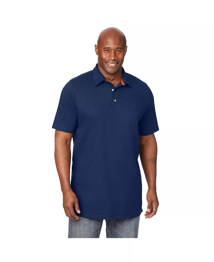 Плотная поло с удлиненным кроем Big & Tall by KingSize Boulder Creek, синий
Плотная поло с удлиненным кроем Big & Tall by KingSize Boulder Creek, синий