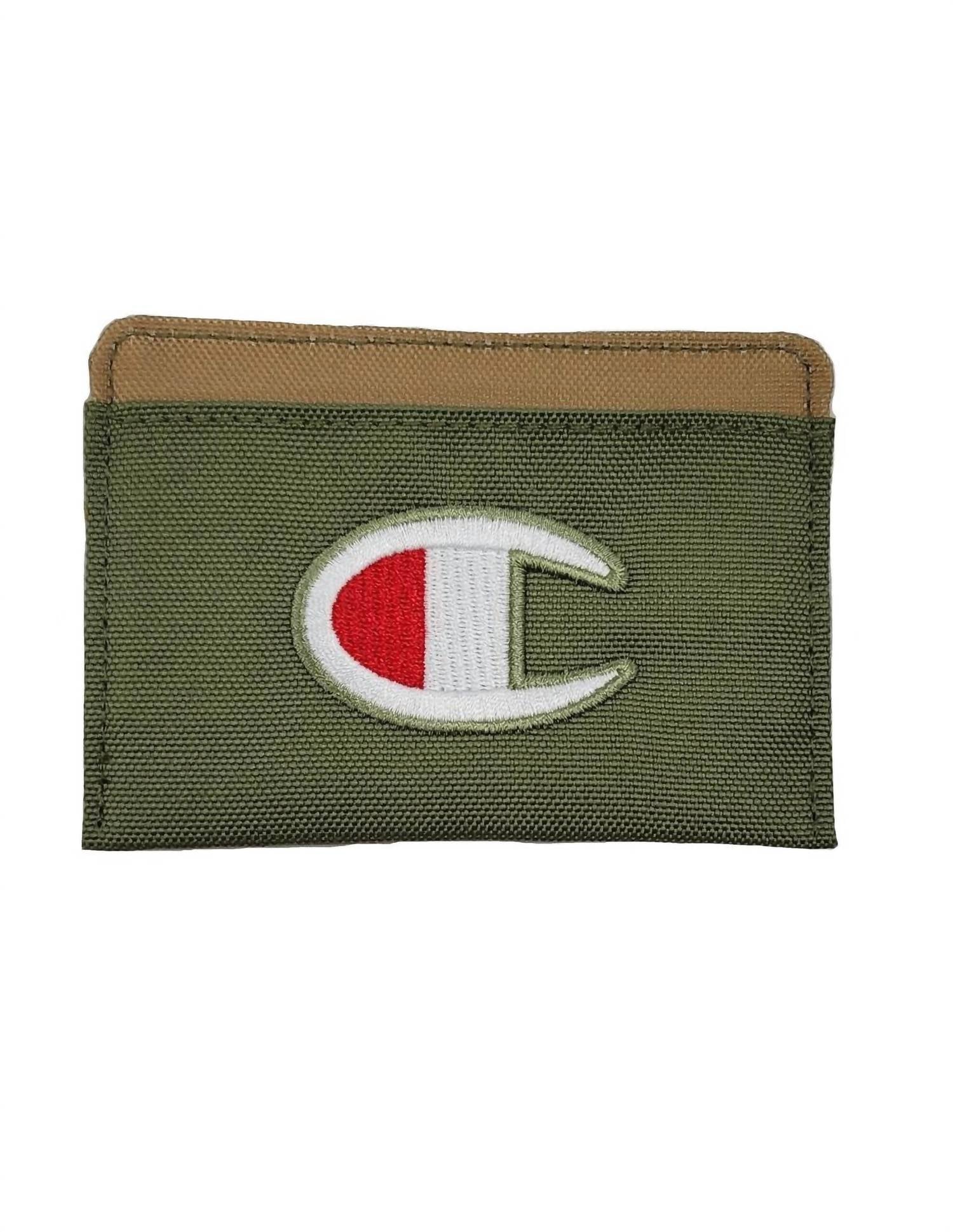 Держатель/кошелек Lifeline Card Holder в цвете хаки/оливковый Champion 
Держатель/кошелек Lifeline Card Holder в цвете хаки/оливковый Champion