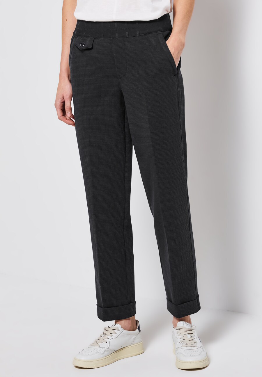 Обычные плиссированные брюки STREET ONE, черный
Обычные плиссированные брюки STREET ONE, черный
