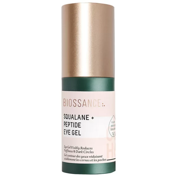 Пептидный осветляющий и устраняющий отёки гель для глаз + сквалан Biossance
Пептидный осветляющий и устраняющий отёки гель для глаз + сквалан Biossance