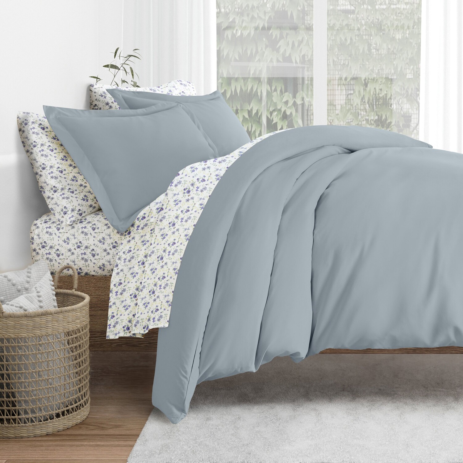Комплект постельного белья, комплект однотонных пододеяльников ienjoy Home, цвет Light Blue
Комплект постельного белья, комплект однотонных пододеяльников ienjoy Home, цвет Light Blue