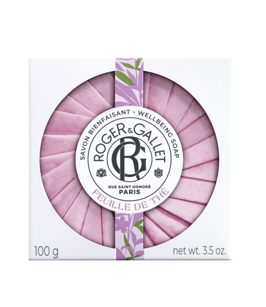 Мыло Roger & Gallet Feuille de Thé, 100 g 
Мыло Roger & Gallet Feuille de Thé, 100 g