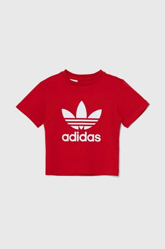 Trefoil Tee детская хлопковая футболка adidas Originals, красный
Trefoil Tee детская хлопковая футболка adidas Originals, красный