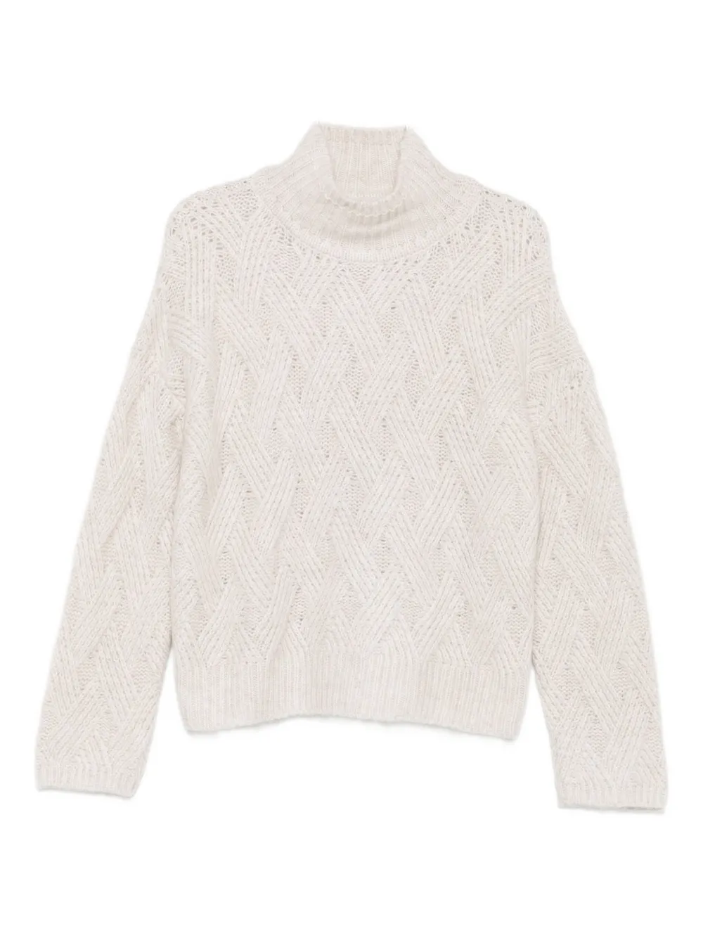 Свитер с высоким воротником Hemisphere, белый
Свитер с высоким воротником Hemisphere, белый