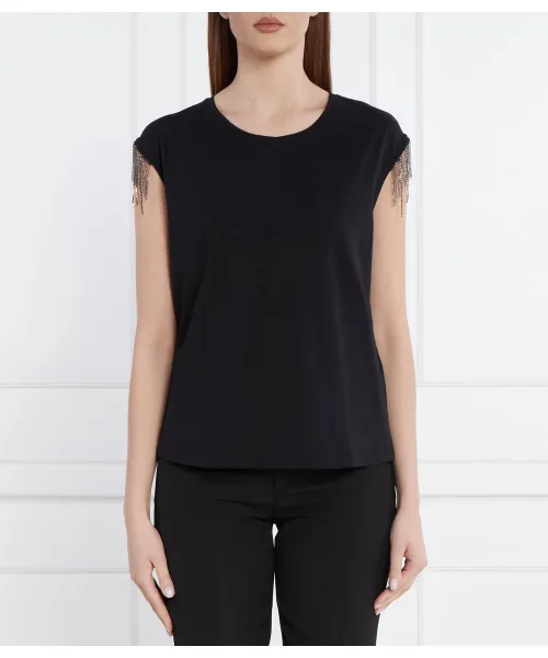 Футболка Regular fit Liu Jo, черный 
Футболка Regular fit Liu Jo, черный