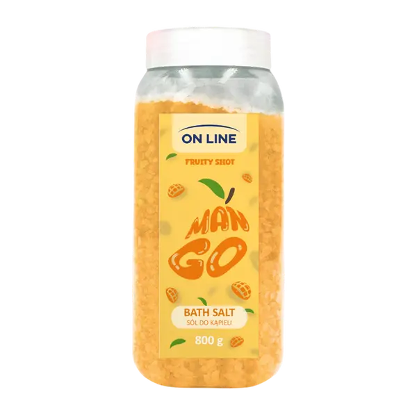 Соль для ванн «Манго», 800 г On Line Fruity shot
Соль для ванн «Манго», 800 г On Line Fruity shot