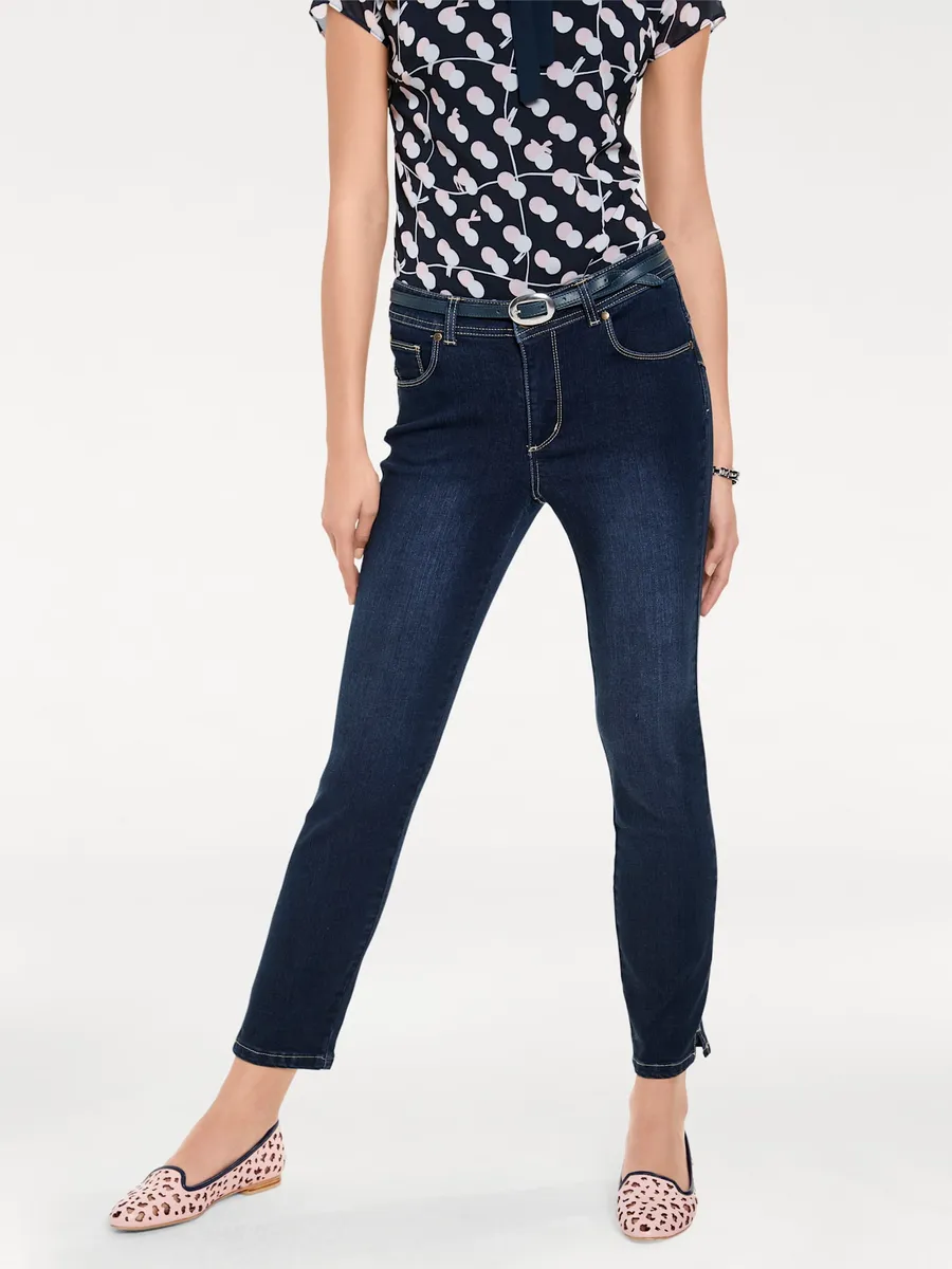 Джинсы скинни Heine (1 шт.), цвет Dark Denim 
Джинсы скинни Heine (1 шт.), цвет Dark Denim