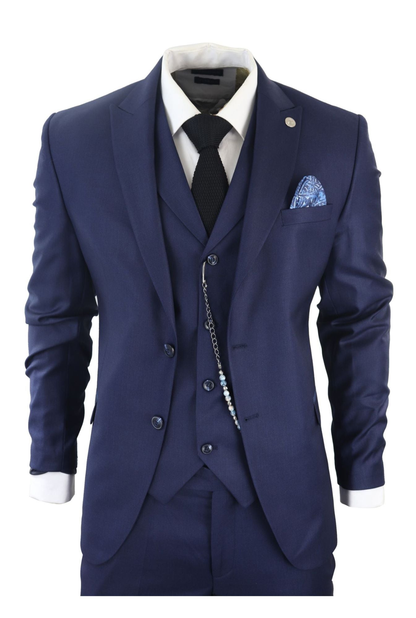 Костюм-тройка Джеймса TruClothing, темно-синий
Костюм-тройка Джеймса TruClothing, темно-синий