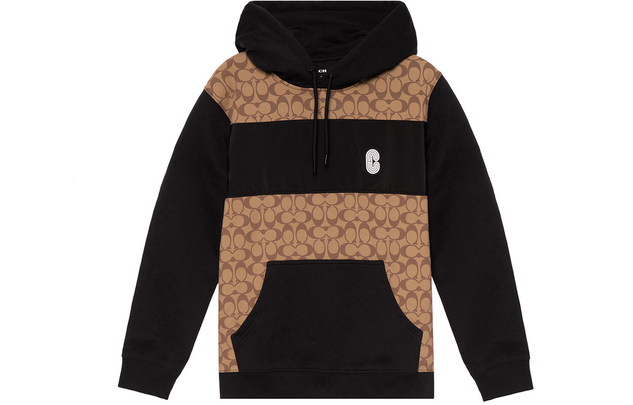 Мужская фирменная толстовка с капюшоном коричневого цвета Coach, хаки
Мужская фирменная толстовка с капюшоном коричневого цвета Coach, хаки