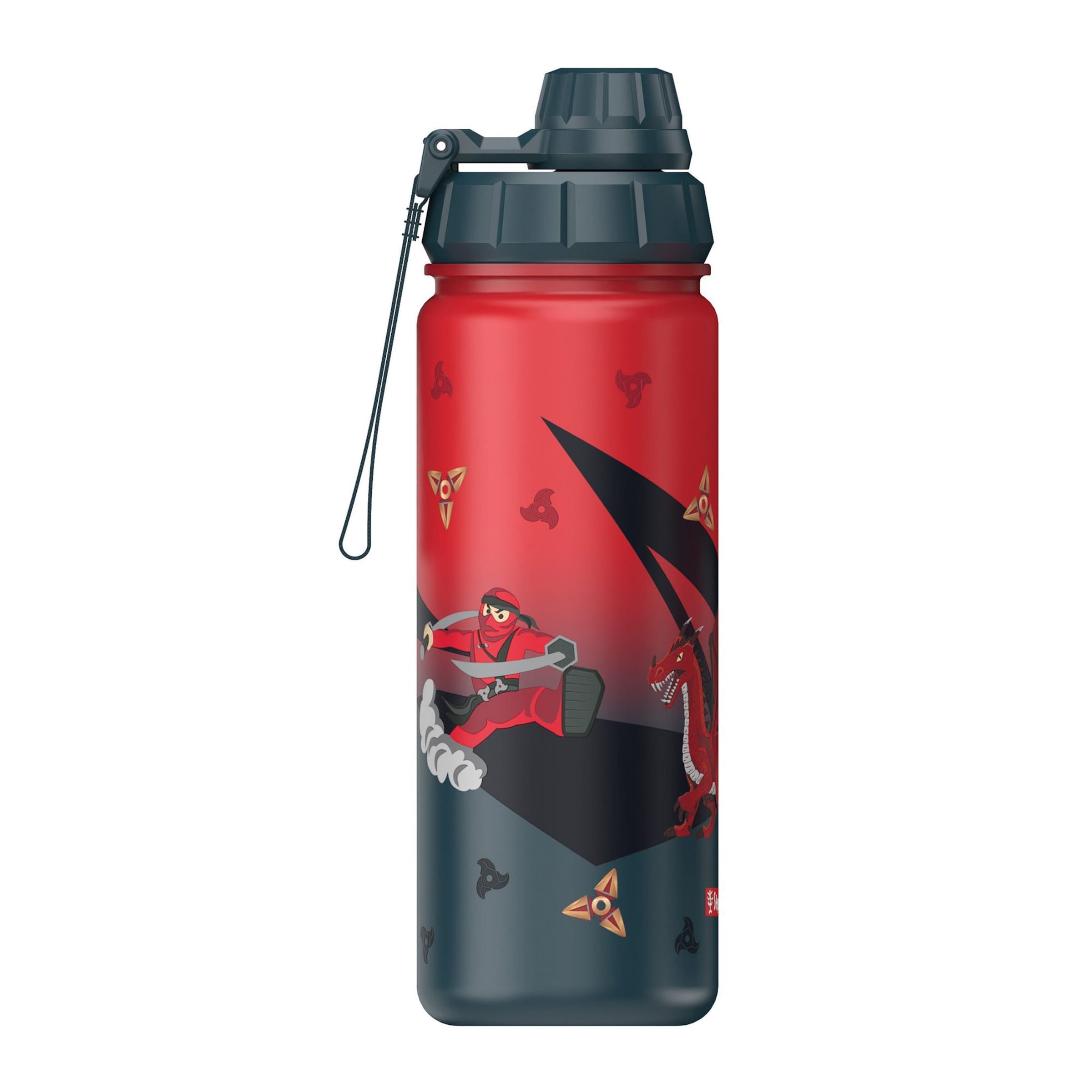 STEP BY STEP Бутылка для воды в черном цвете
STEP BY STEP Бутылка для воды в черном цвете