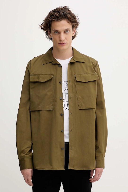 Хлопковая рубашка G-Star, зеленый
Хлопковая рубашка G-Star, зеленый