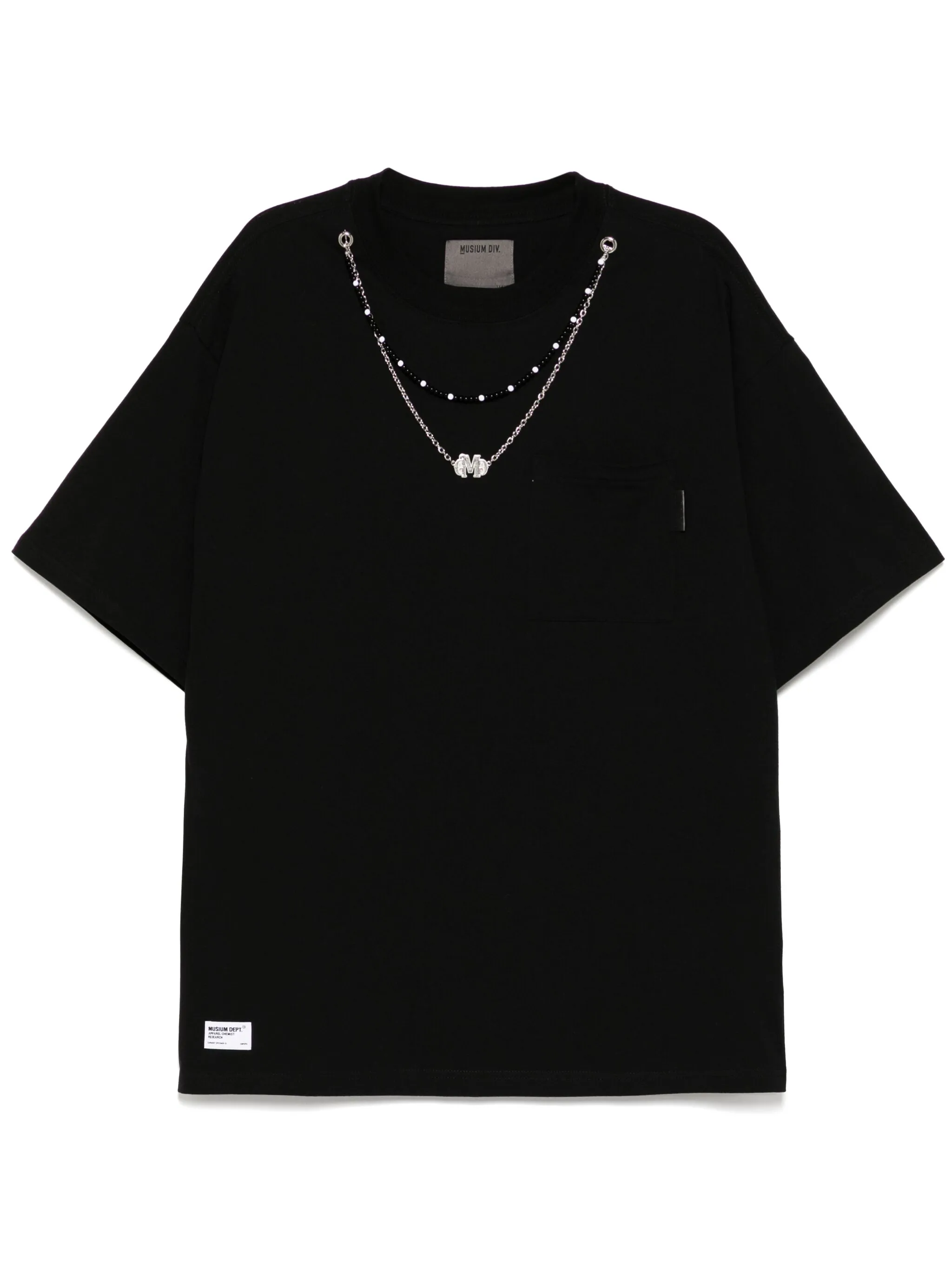 Футболка с круглым вырезом Musium Div., черный
Футболка с круглым вырезом Musium Div., черный