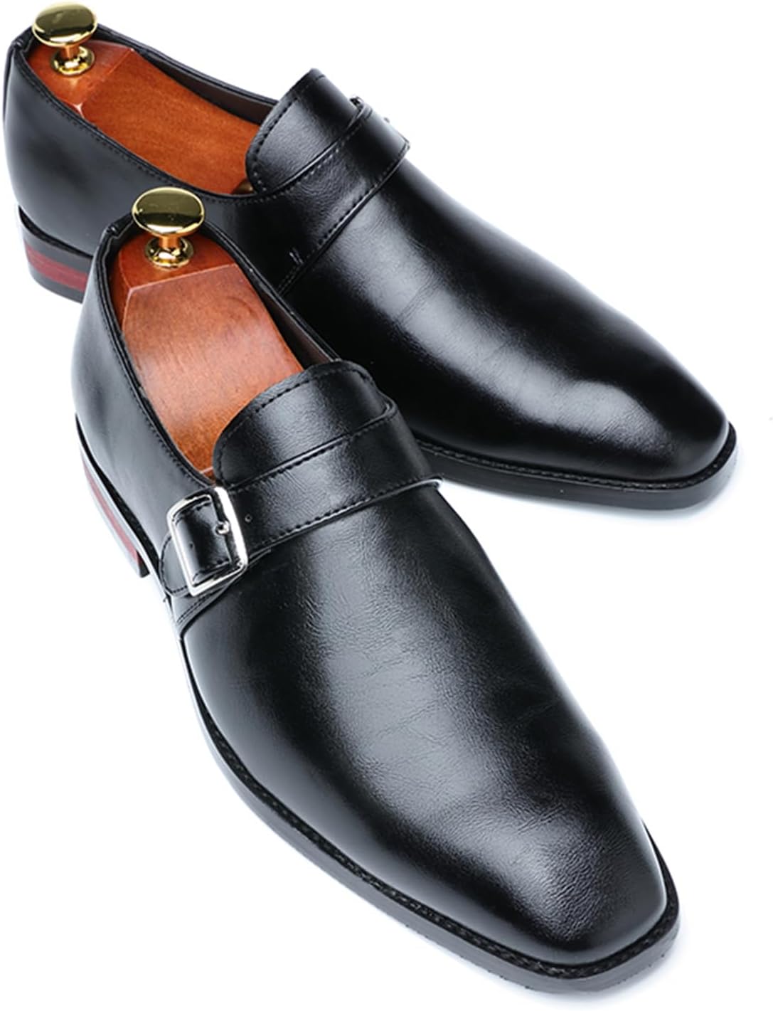 Мужские кожаные лоферы с монковой пряжкой, на низком каблуке, с заостренным носком, на застежке с металлической пряжкой, для торжественных мероприятий, свадеб, бизнес-конференций, официальных событий и праздников Psieicwm, черный
Мужские кожаные лоферы с монковой пряжкой, на низком каблуке, с заостренным носком, на застежке с металлической пряжкой, для торжественных мероприятий, свадеб, бизнес-конференций, официальных событий и праздников Psieicwm, черный