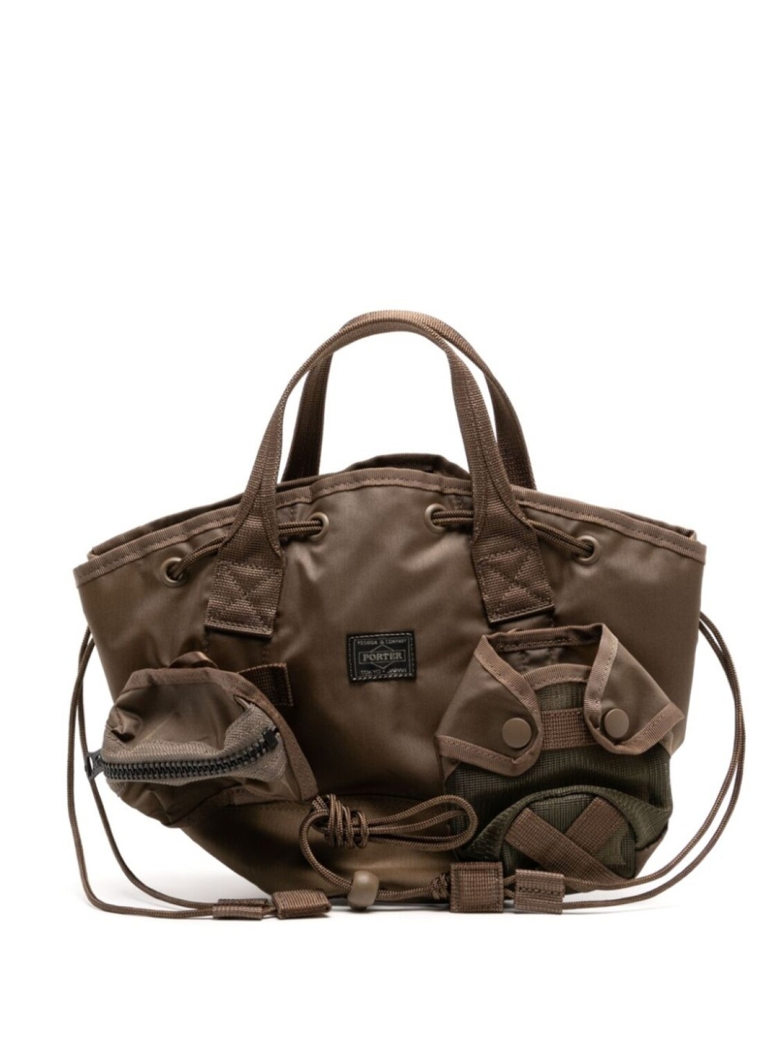 Сумка-тоут с нашивкой-логотипом Porter-Yoshida & Co., коричневый
Сумка-тоут с нашивкой-логотипом Porter-Yoshida & Co., коричневый