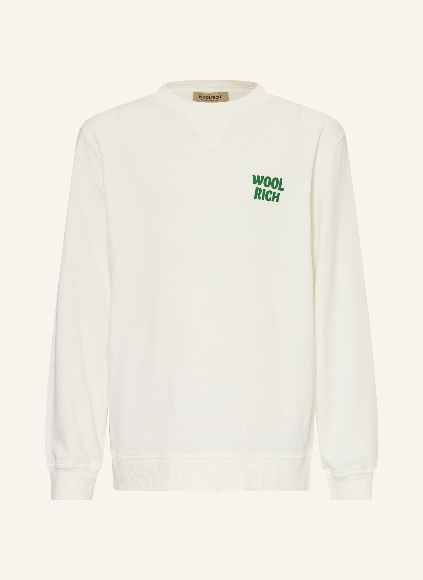 Толстовка Woolrich, экрю 
Толстовка Woolrich, экрю