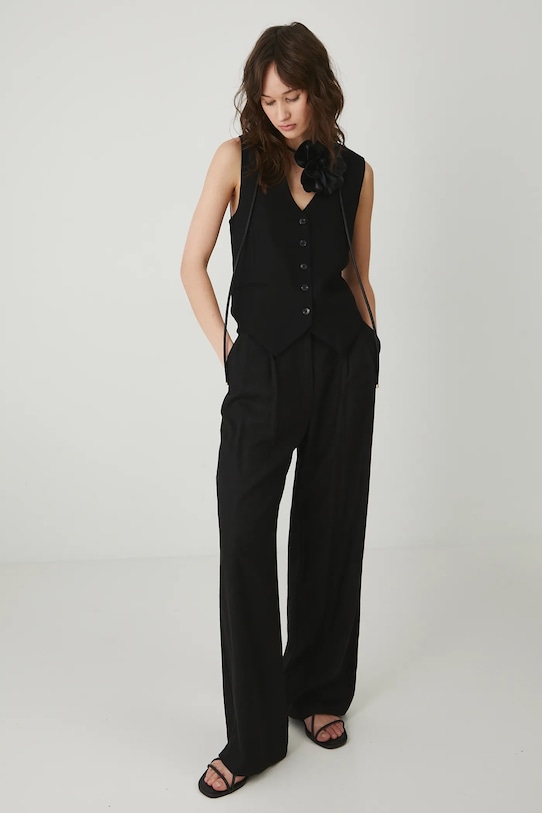 Брюки с добавлением льна Medicine, черный
Брюки с добавлением льна Medicine, черный