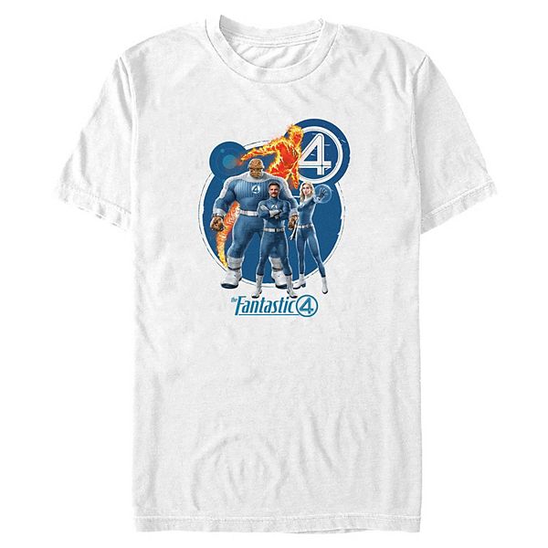 Футболка с принтом команды Фантастической четверки Big & Tall Licensed Character
Футболка с принтом команды Фантастической четверки Big & Tall Licensed Character