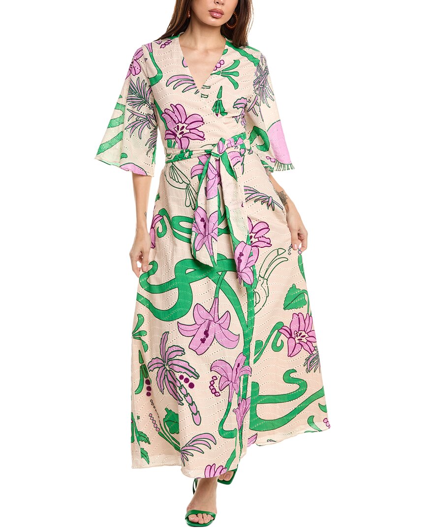 JUAN DE DIOS Платье с запахом Teresa, фиолетовый 
JUAN DE DIOS Платье с запахом Teresa, фиолетовый