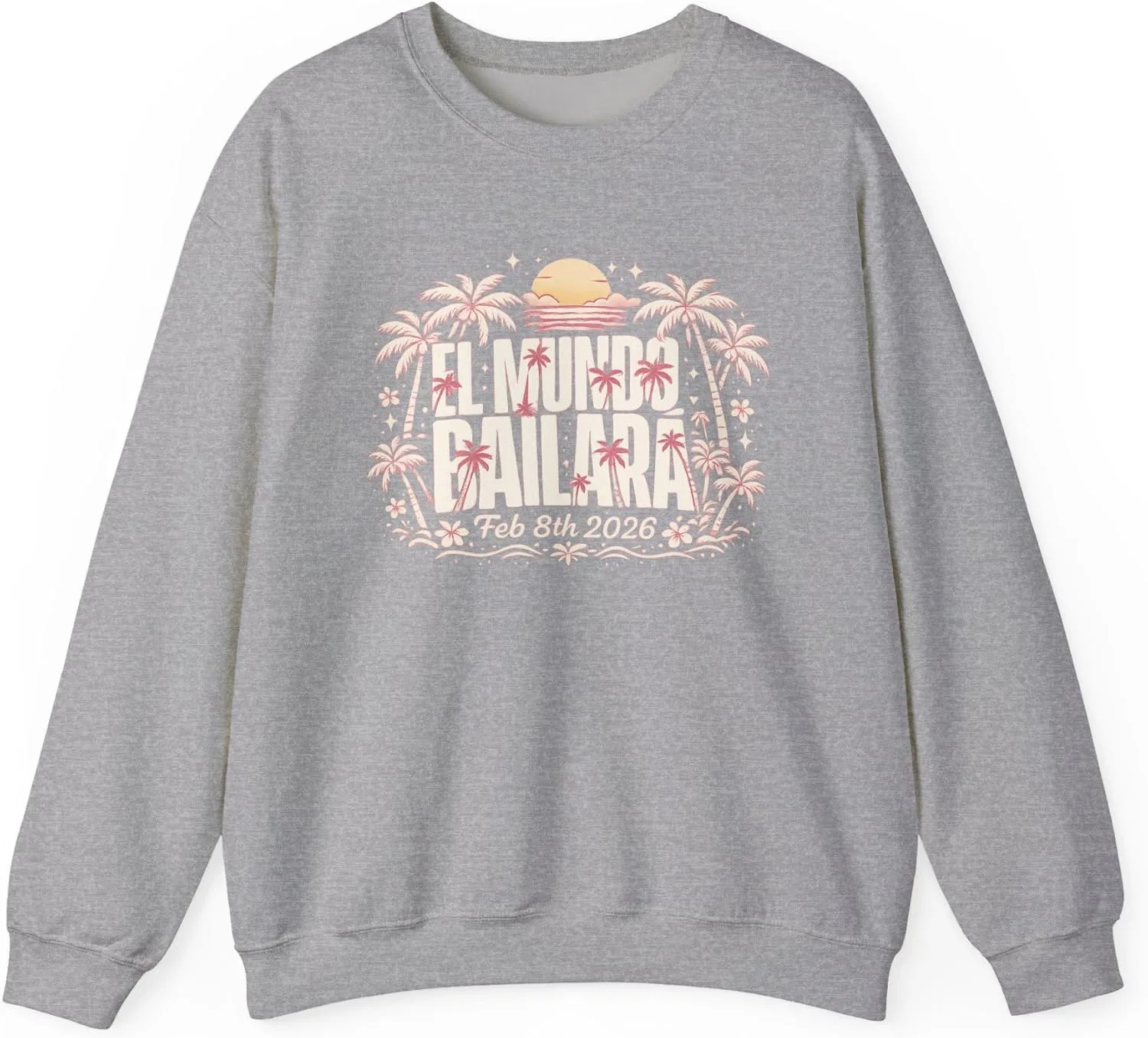 Толстовка Unisex Heavy Blend Crewneck с дизайном в стиле ретро и пальмами
Толстовка Unisex Heavy Blend Crewneck с дизайном в стиле ретро и пальмами