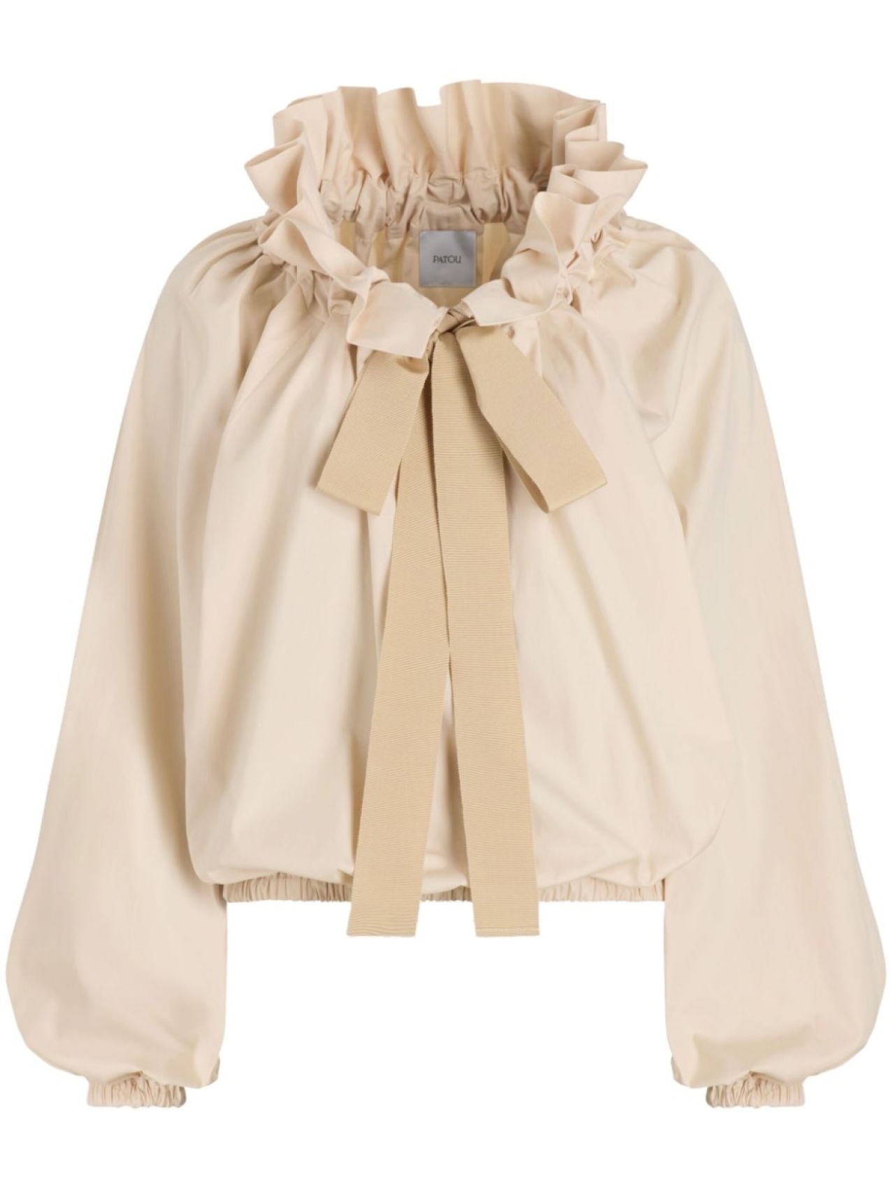 Patou блузка Iconic с кулиской, нейтральный цвет
Patou блузка Iconic с кулиской, нейтральный цвет