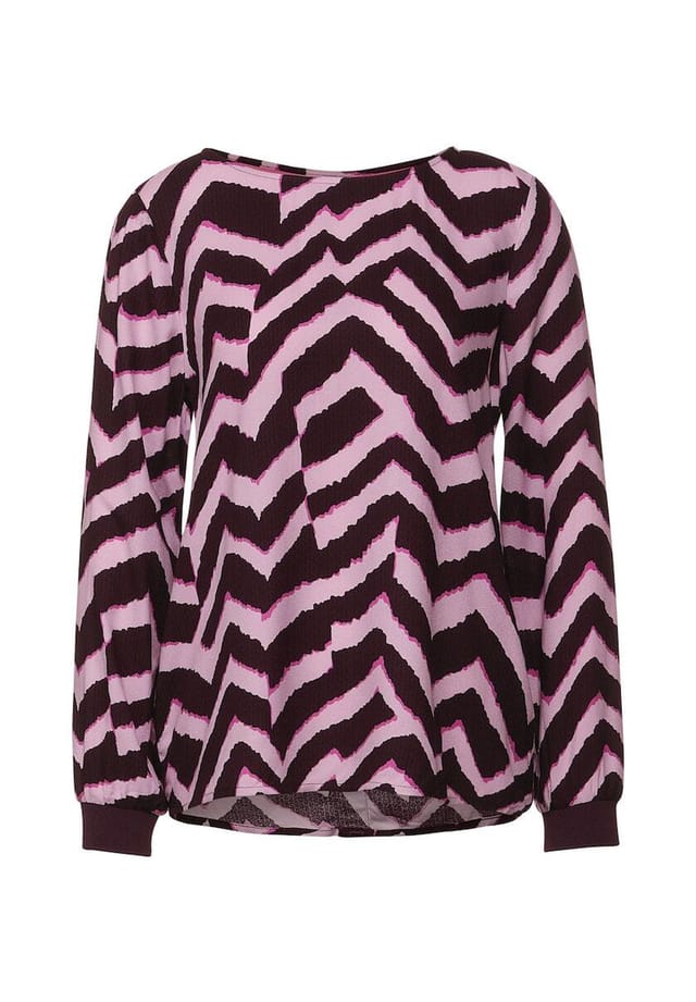 Блузка с длинными рукавами Street One, фиолетовый
Блузка с длинными рукавами Street One, фиолетовый