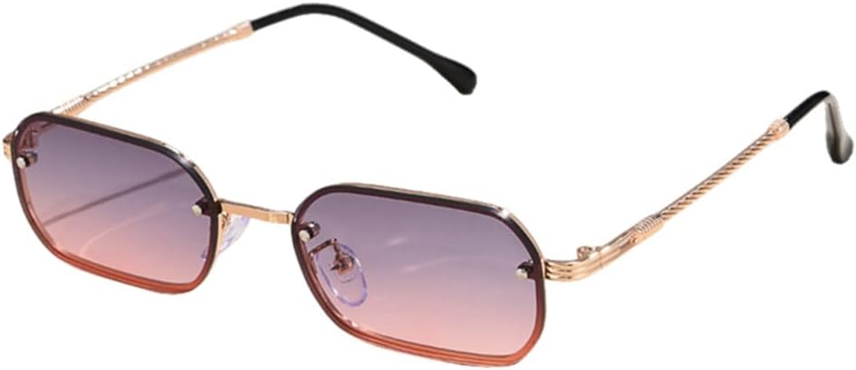 Солнцезащитные очки LVTFCO маленького квадратного размера без оправы для женщин, модные черные солнцезащитные очки в винтажном стиле с защитой от УФ-излучения UV400, Grey Pink
Солнцезащитные очки LVTFCO маленького квадратного размера без оправы для женщин, модные черные солнцезащитные очки в винтажном стиле с защитой от УФ-излучения UV400, Grey Pink