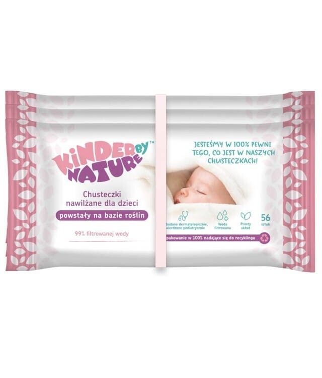 Влажные салфетки Kinder By Nature, 168 шт
Влажные салфетки Kinder By Nature, 168 шт