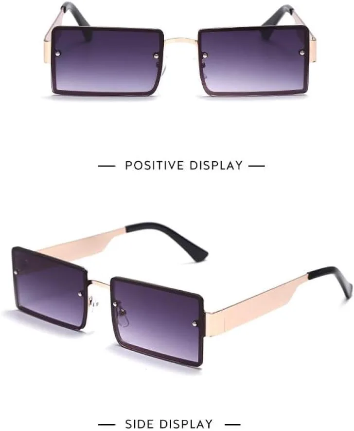 Модные прямоугольные солнцезащитные очки без оправы для женщин и мужчин, градиентные солнцезащитные очки, женские очки с защитой от УФ-излучения UV400 MTZJH, 3
Модные прямоугольные солнцезащитные очки без оправы для женщин и мужчин, градиентные солнцезащитные очки, женские очки с защитой от УФ-излучения UV400 MTZJH, 3