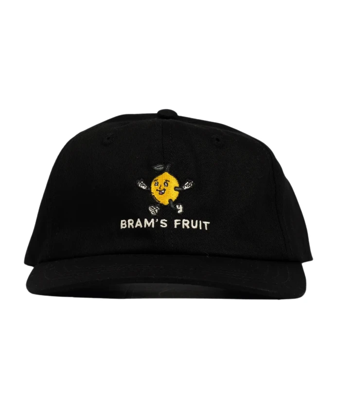 Лимонная кепка с вышитым логотипом. Bram'S Fruit, черный
Лимонная кепка с вышитым логотипом. Bram'S Fruit, черный