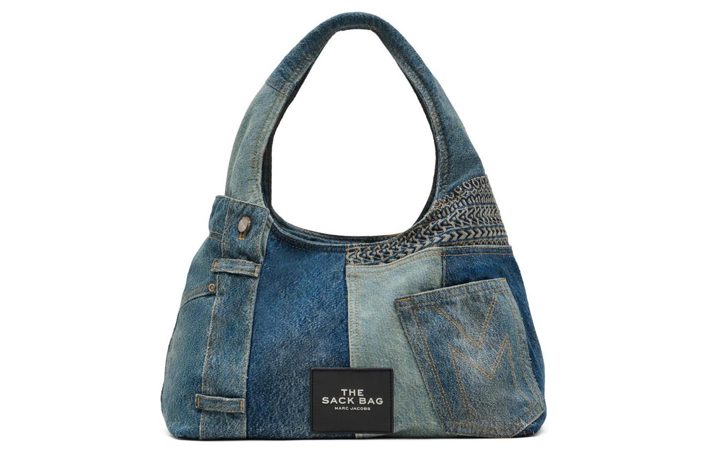 Сумка-мешок из деконструированного денима Marc Jacobs, basic set (bag)
Сумка-мешок из деконструированного денима Marc Jacobs, basic set (bag)