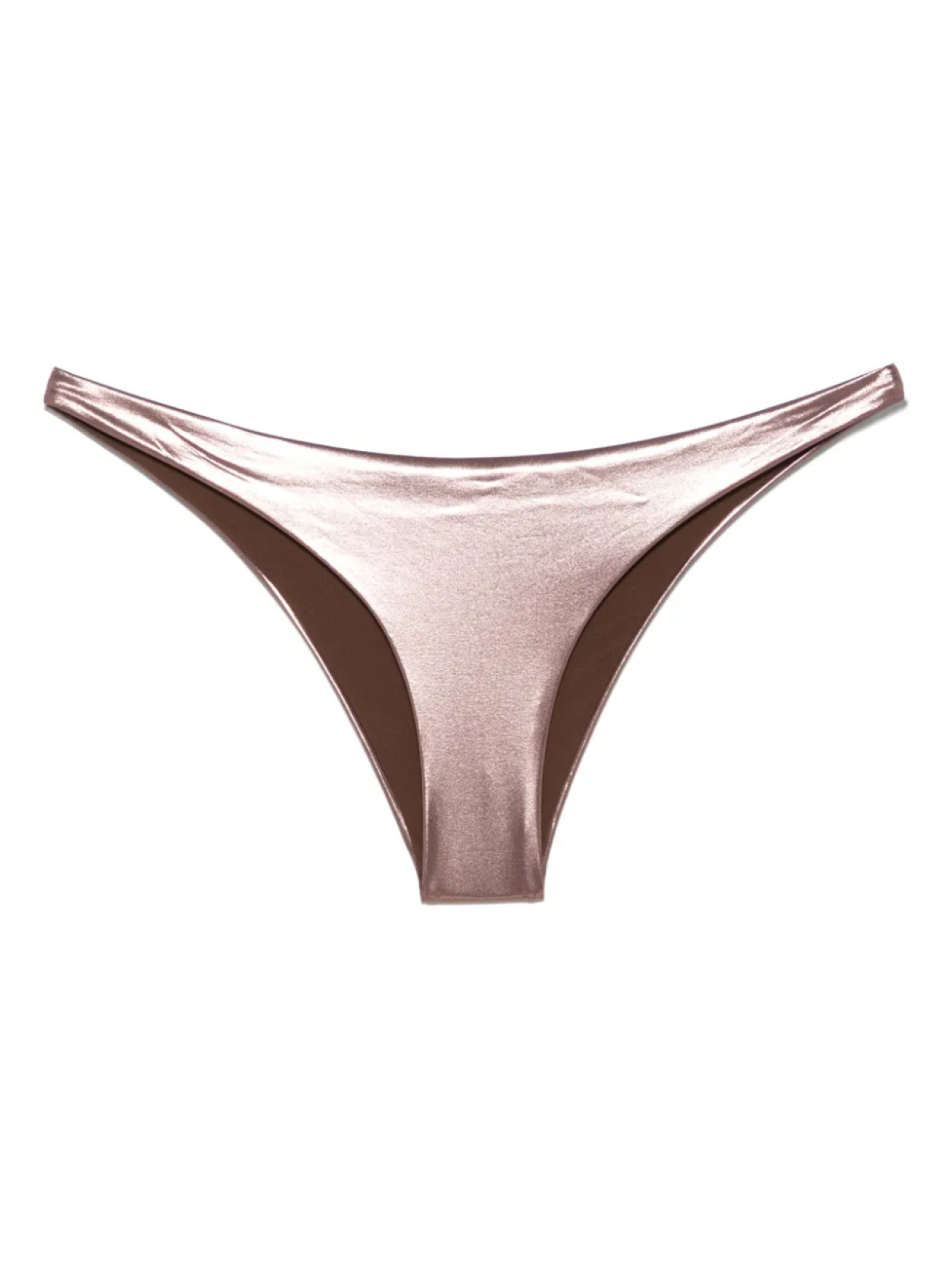 Ламинированные плавки бикини из джерси Blumarine, коричневый
Ламинированные плавки бикини из джерси Blumarine, коричневый