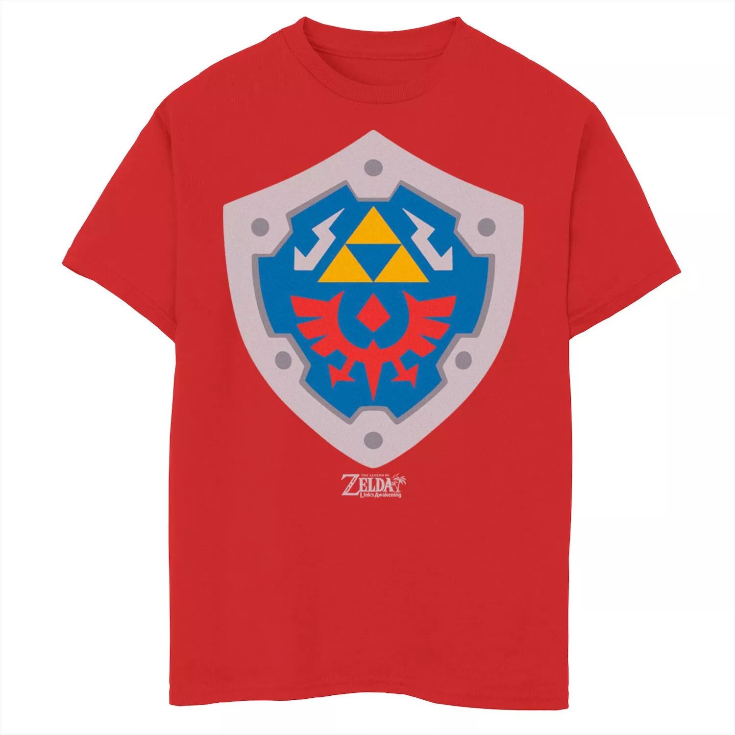 Футболка с рисунком Nintendo Legend Of Zelda Links Awakening Hylian Shield для мальчиков 8–20 лет Licensed Character, красный
Футболка с рисунком Nintendo Legend Of Zelda Links Awakening Hylian Shield для мальчиков 8–20 лет Licensed Character, красный