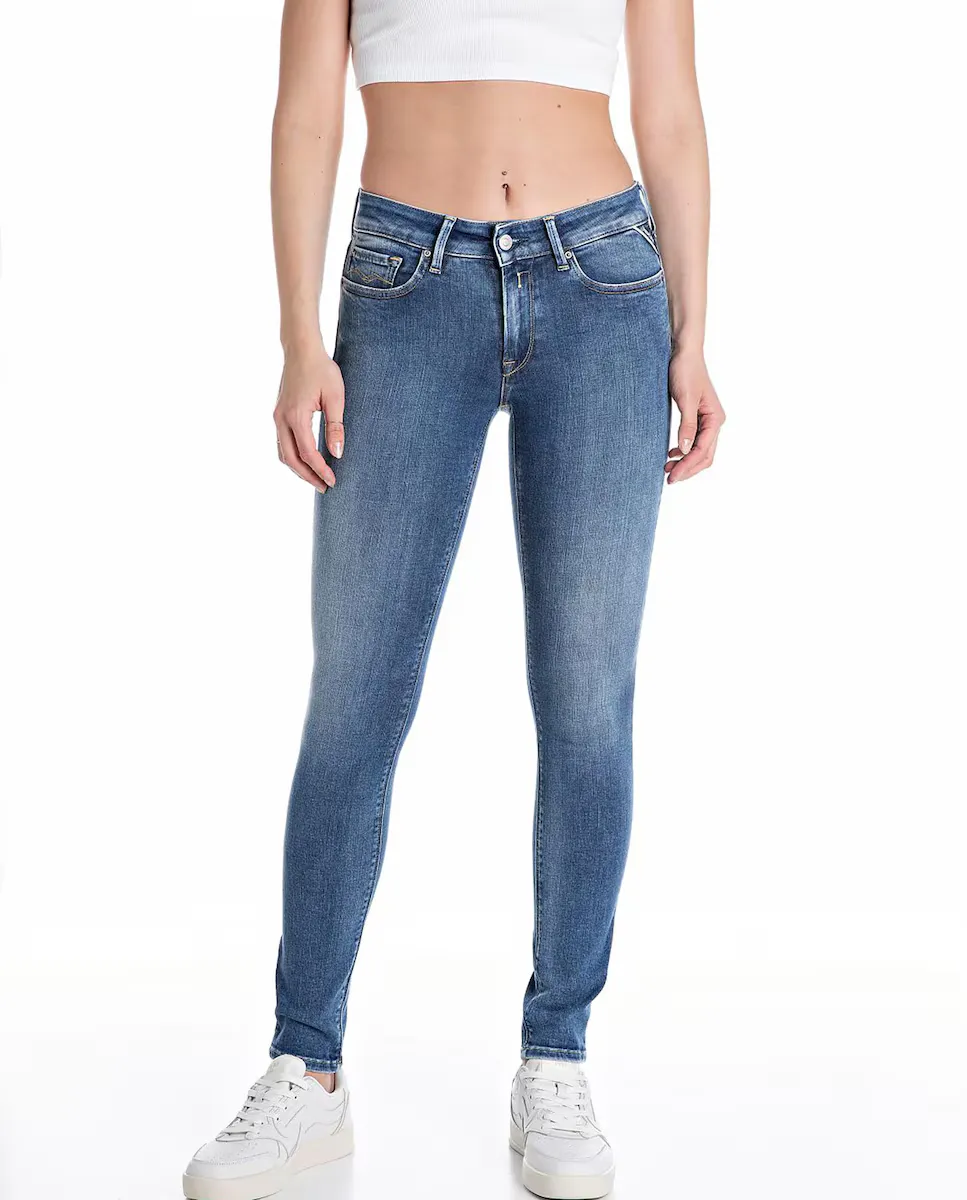 Женские джинсы-вакеро с карманами Replay, синий
Женские джинсы-вакеро с карманами Replay, синий