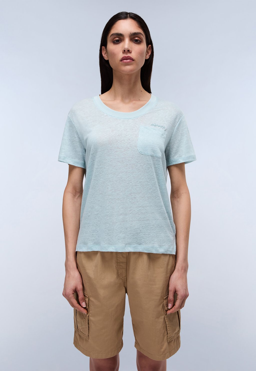 Базовая футболка S-ETE W Napapijri, светло-зеленый
Базовая футболка S-ETE W Napapijri, светло-зеленый