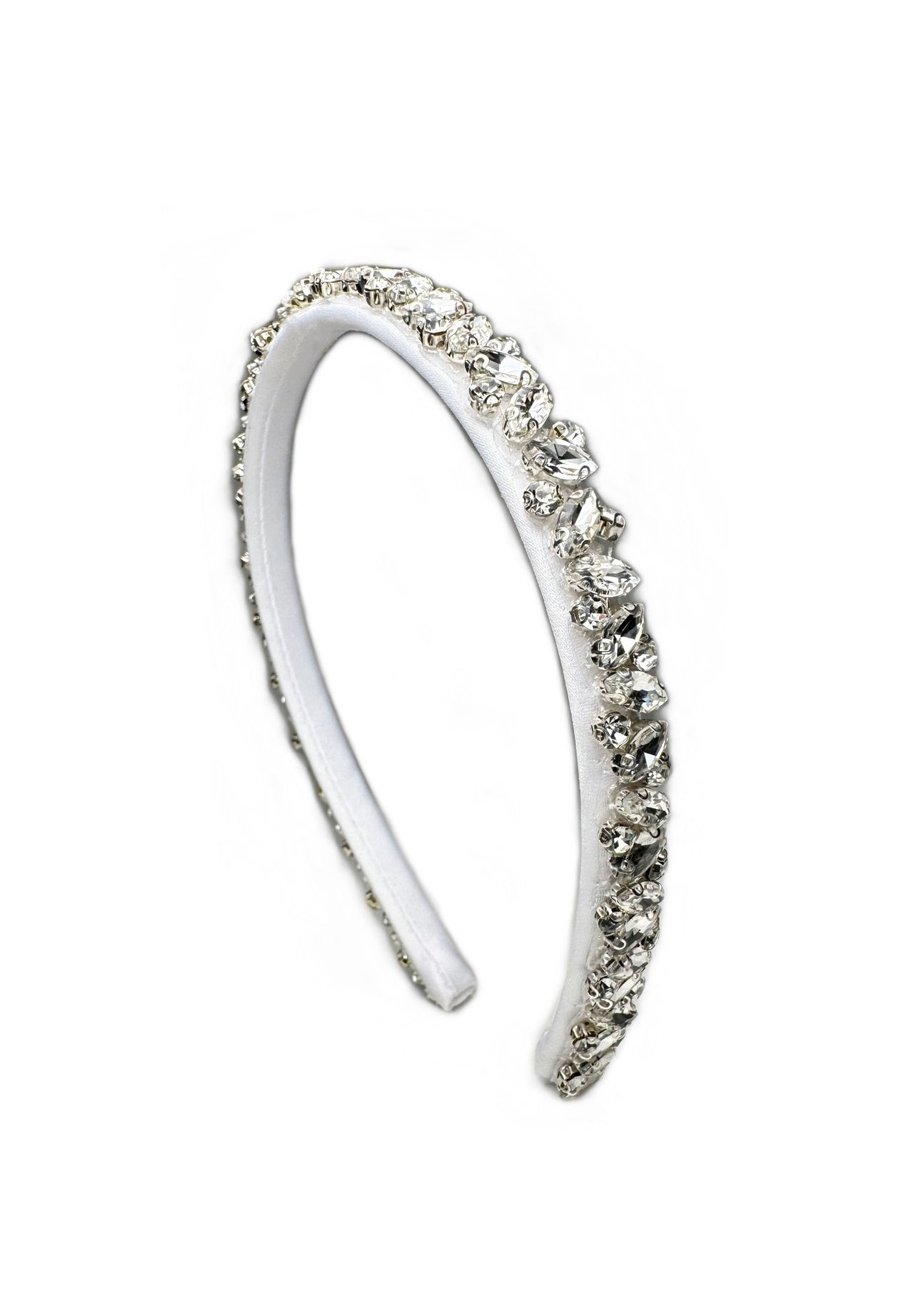 Ободок Fiocco со сверкающими кристаллами FILIPPA FIRENZE, белый
Ободок Fiocco со сверкающими кристаллами FILIPPA FIRENZE, белый