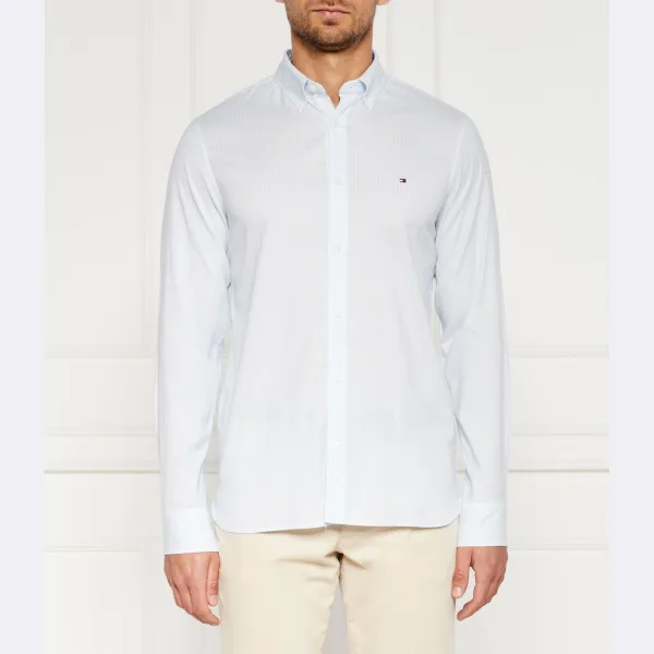 Гибкая рубашка узкого кроя Tommy Hilfiger, синий
Гибкая рубашка узкого кроя Tommy Hilfiger, синий