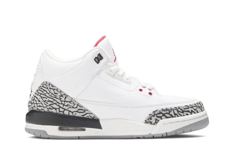 Кроссовки Air Jordan 3 Retro GS 'White Cement' 2011, белый
Кроссовки Air Jordan 3 Retro GS 'White Cement' 2011, белый
