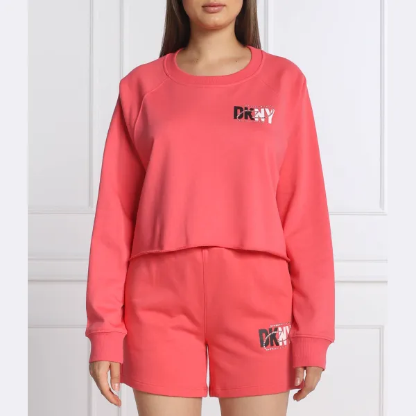 Укороченная толстовка Dkny, розовый
Укороченная толстовка Dkny, розовый