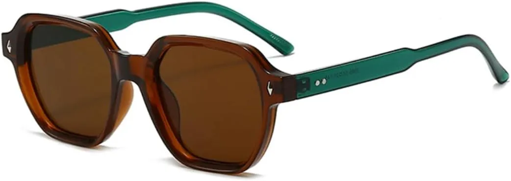 Солнцезащитные очки для мужчин и женщин - защита UV400 - яркие заклепки, леопардовый принт, для занятий спортом на открытом воздухе и вождения DSVIGF, Brown Green Tea
Солнцезащитные очки для мужчин и женщин - защита UV400 - яркие заклепки, леопардовый принт, для занятий спортом на открытом воздухе и вождения DSVIGF, Brown Green Tea