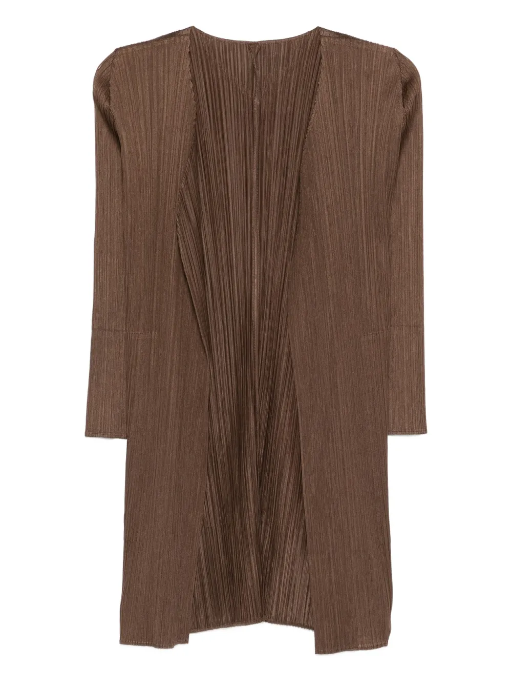 Пальто со складками Pleats Please Issey Miyake, коричневый
Пальто со складками Pleats Please Issey Miyake, коричневый