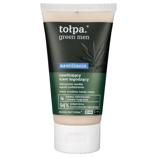Увлажняющий успокаивающий крем для лица, 50 мл Tołpa Green men nawilżanie
Увлажняющий успокаивающий крем для лица, 50 мл Tołpa Green men nawilżanie