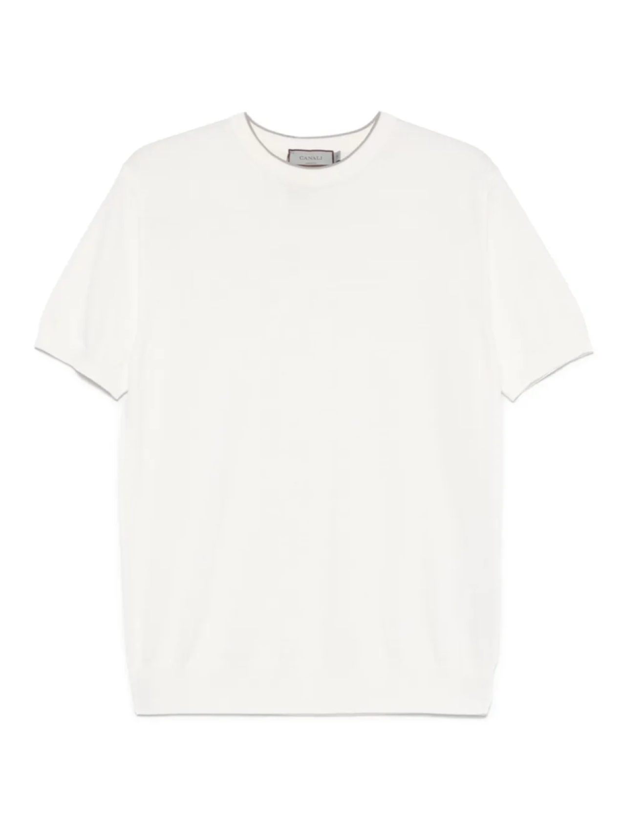 Футболка тонкой вязки Canali, белый
Футболка тонкой вязки Canali, белый