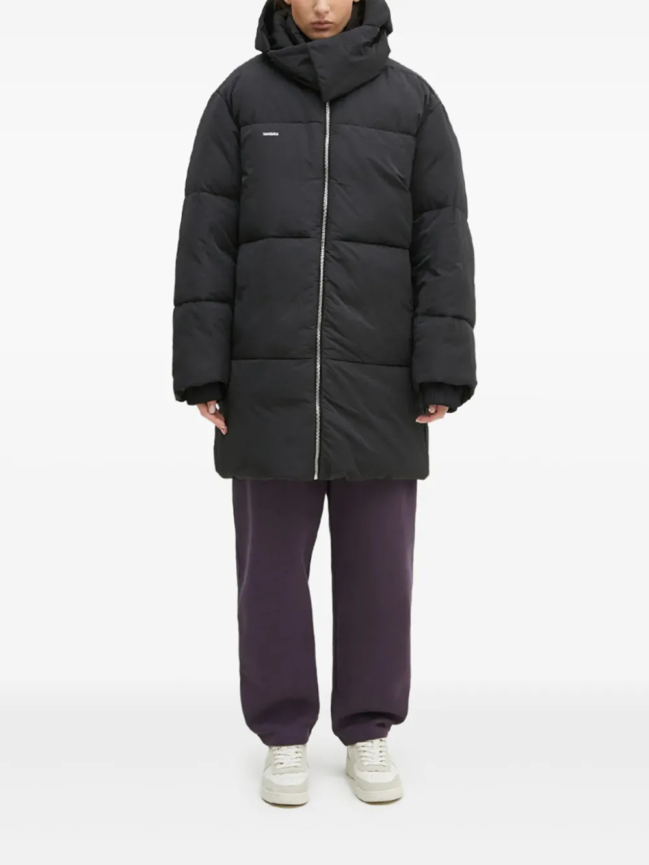 Пуховик с капюшоном Pangaia, черный
Пуховик с капюшоном Pangaia, черный